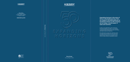 Thumbnail Kerry Group Annual Report 2022