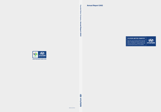 Thumbnail Hyundai Annual Report 2002