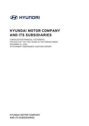 Thumbnail Hyundai Financial Statement 2024