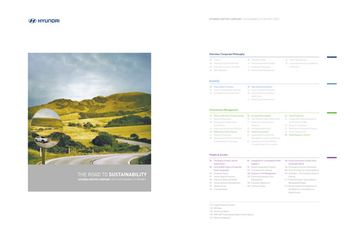Thumbnail Hyundai Sustainability Report 2007