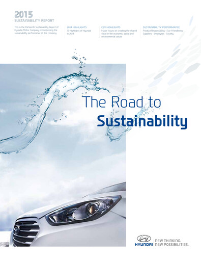 Thumbnail Hyundai Sustainability Report 2015