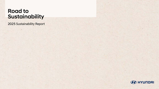 Miniature Hyundai Rapport de durabilité 2025