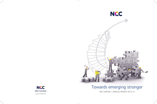 Thumbnail NCC Limited Annual Report 2012-2013