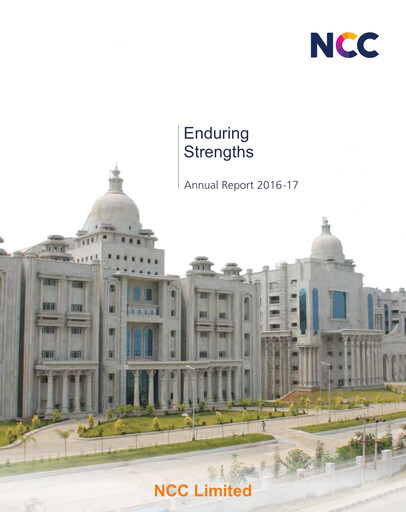 Thumbnail NCC Limited Annual Report 2016-2017