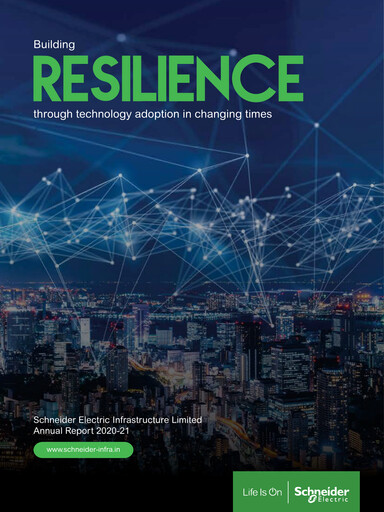 Thumbnail Schneider Electric Infrastructure Annual Report 2020-2021