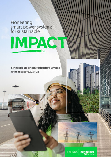 Thumbnail Schneider Electric Infrastructure Annual Report 2024-2025