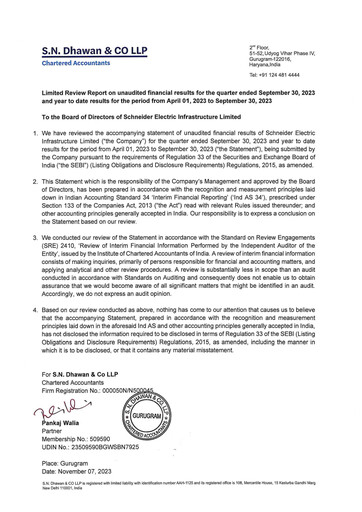 Thumbnail Schneider Electric Infrastructure Half-year Report 2023-2024-h1