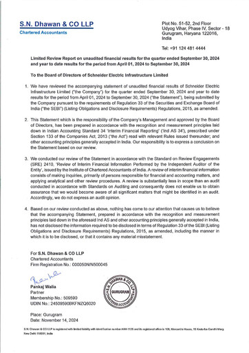 Thumbnail Schneider Electric Infrastructure Half-year Report 2024-2025-h1