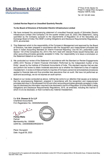 Thumbnail Schneider Electric Infrastructure Quarterly Report 2023-2024-q1
