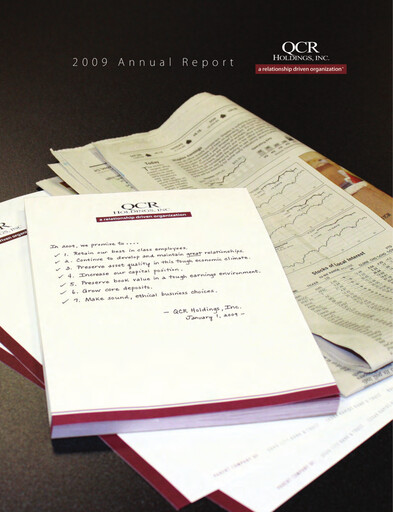 Miniature QCR Holdings
 Rapport annuel 2009