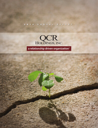 Miniature QCR Holdings
 Rapport annuel 2010