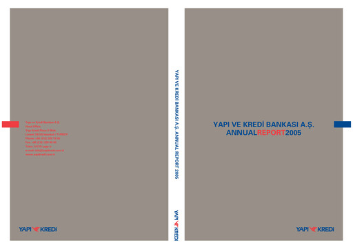 Miniature Yapı Kredi
 Rapport annuel 2005