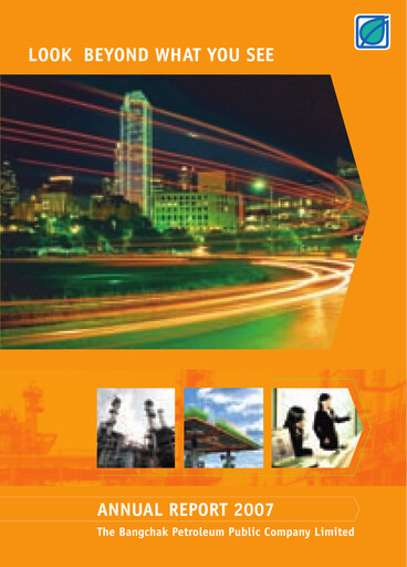 Miniature Bangchak Corporation Rapport annuel 2007
