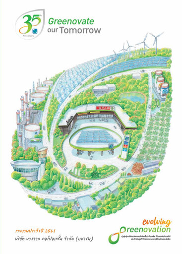 Miniature Bangchak Corporation Rapport annuel 2018