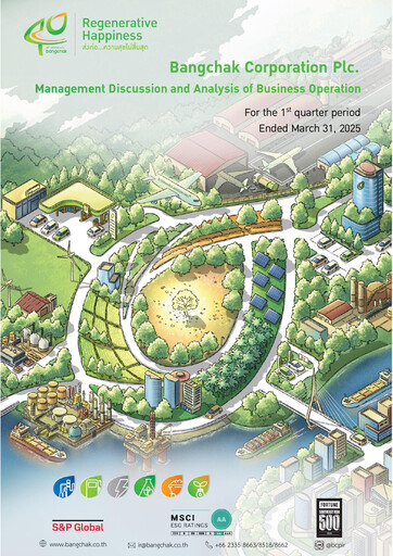 Thumbnail Bangchak Corporation Financial Report 2025-q1
