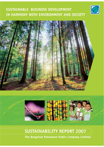 Thumbnail Bangchak Corporation Sustainability Report 2007
