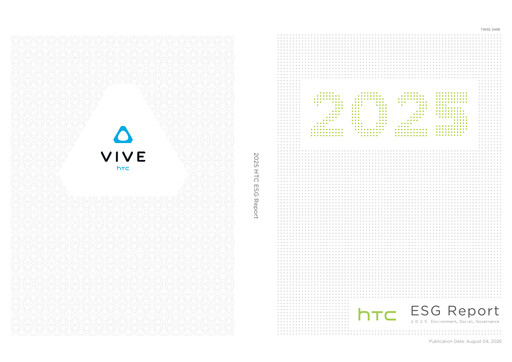 Thumbnail HTC Corporation ESG Report 2025