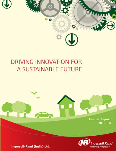 Miniature Ingersoll Rand India Rapport annuel 2013-2014