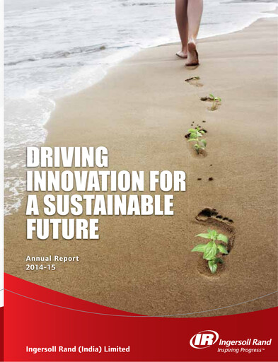 Miniature Ingersoll Rand India Rapport annuel 2014-2015