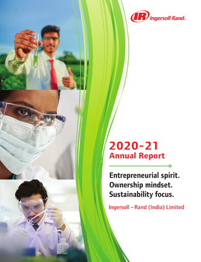 Miniature Ingersoll Rand India Rapport annuel 2020-2021