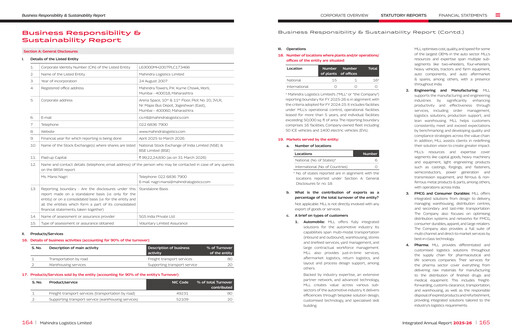 Thumbnail Mahindra Logistics
 ESG Report 2025-2026
