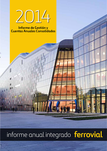 Thumbnail Ferrovial Annual Report 2014