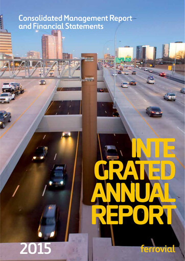 Thumbnail Ferrovial Annual Report 2015