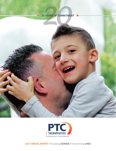 Vorschaubild PTC Therapeutics
 Jahresbericht 2017