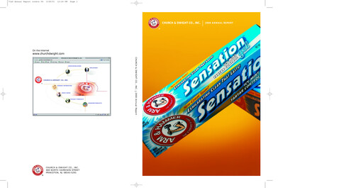 Thumbnail Church & Dwight
 Annual Report 2000