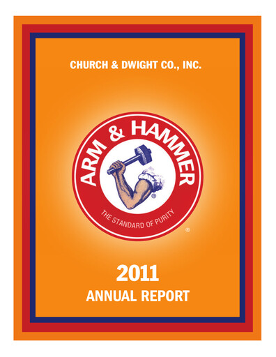 Thumbnail Church & Dwight
 Annual Report 2011