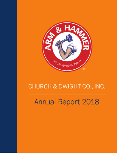 Thumbnail Church & Dwight
 Annual Report 2018