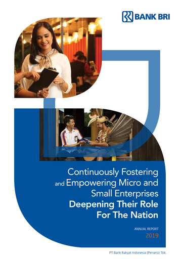 Vorschaubild Bank Rakyat Indonesia
 Jahresbericht 2019