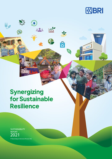 Thumbnail Bank Rakyat Indonesia
 Sustainability Report 2021