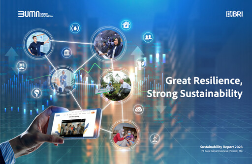 Thumbnail Bank Rakyat Indonesia
 Sustainability Report 2023