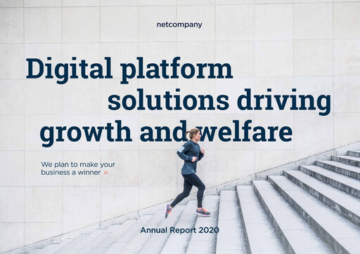 Thumbnail Netcompany Group Annual Report 2020