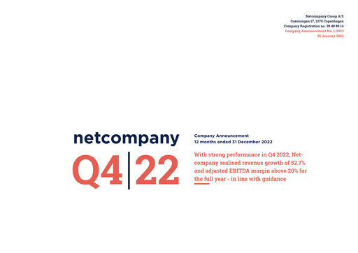 Thumbnail Netcompany Group Financial Statement 2022