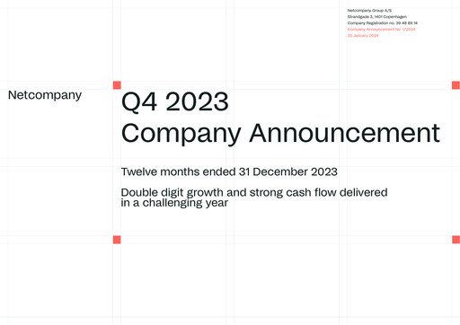 Thumbnail Netcompany Group Financial Statement 2023