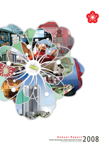 Thumbnail Orient Overseas Container Line Annual Report 2008