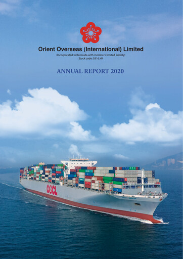 Thumbnail Orient Overseas Container Line Annual Report 2020
