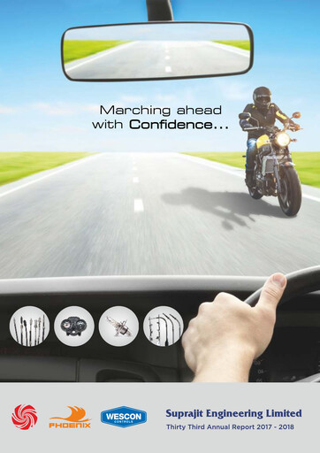 Thumbnail Suprajit Engineering

 Annual Report 2017-2018