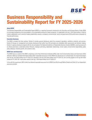 Miniature BSE
 Rapport ESG 2025-2026