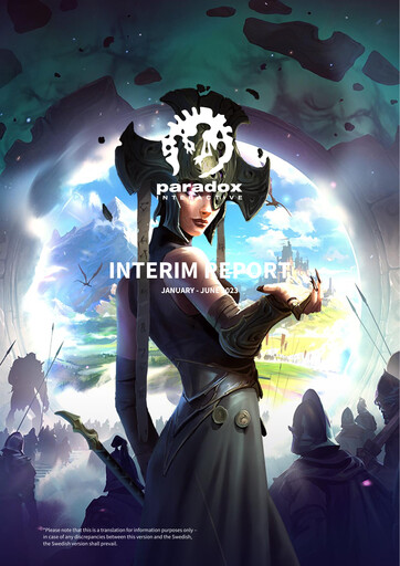 Thumbnail Paradox Interactive Half-year Report 2023