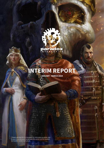 Thumbnail Paradox Interactive Quarterly Report 2024-q1