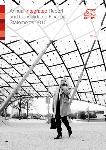 Miniature Generali Rapport annuel 2015