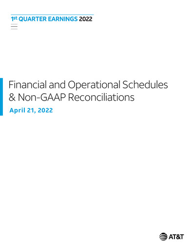 Thumbnail AT&T Quarterly Report 2022-q1