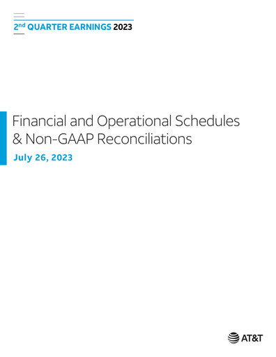 Thumbnail AT&T Quarterly Report 2023-q2
