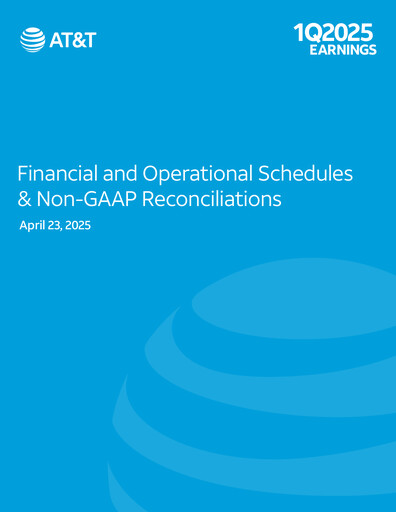 Thumbnail AT&T Quarterly Report 2025-q1