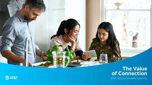 Thumbnail AT&T Sustainability Report 2023