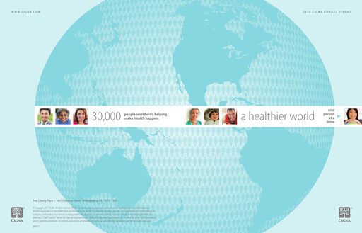 Thumbnail The Cigna Group Annual Report 2010
