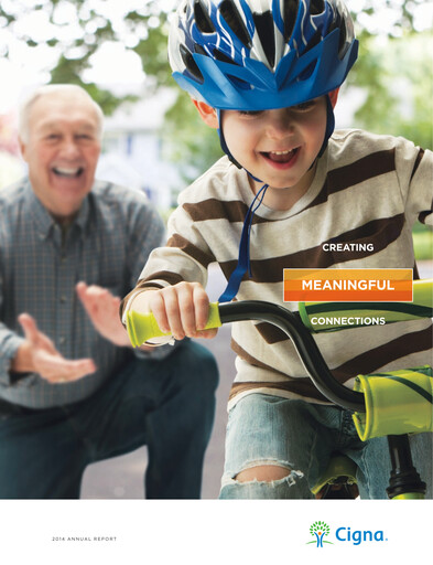 Thumbnail The Cigna Group Annual Report 2014